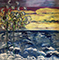 Acrylic paint on canvas </br> 36 x 36 in